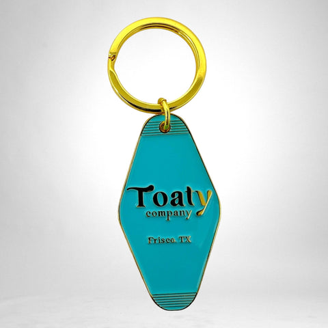 Toaty Co Accessories Toaty Co. Retro Hotel Mini Keychain