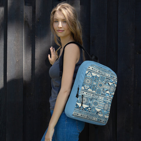 Harmony in Blue Backpack