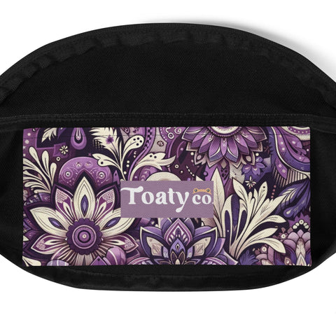 Toaty Co Amethyst Adventures Belt Bag